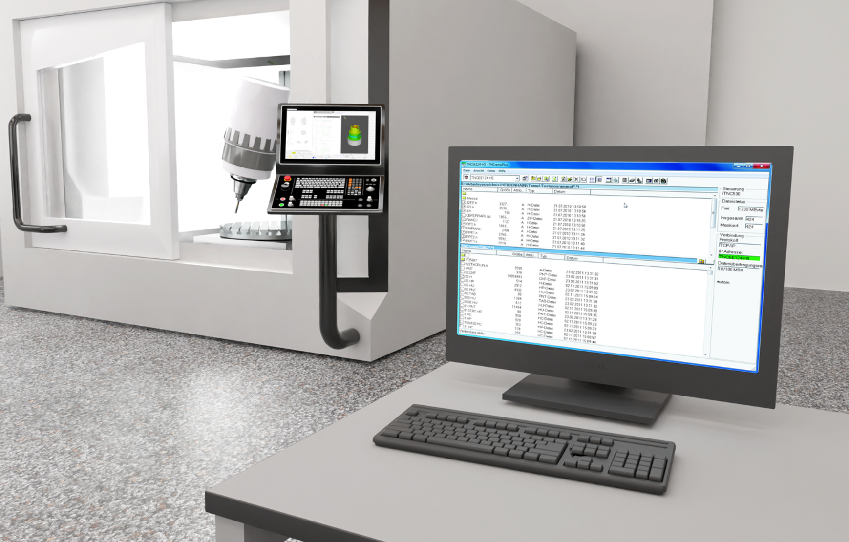 Intelligent Vernetzt Mit Connected Machining | HEIDENHAIN